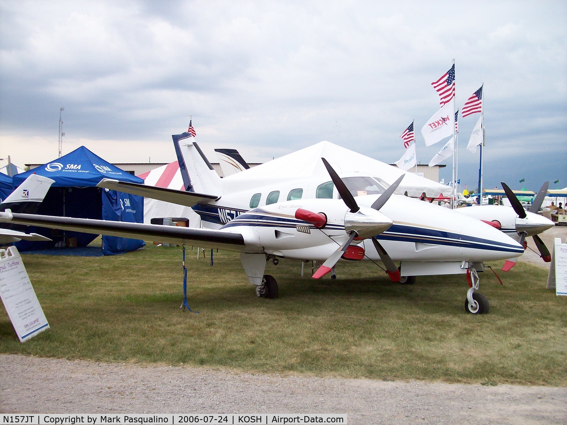 N157JT, 1982 Beech B-60 Duke C/N P-589, Beech B60 turboprop conversion