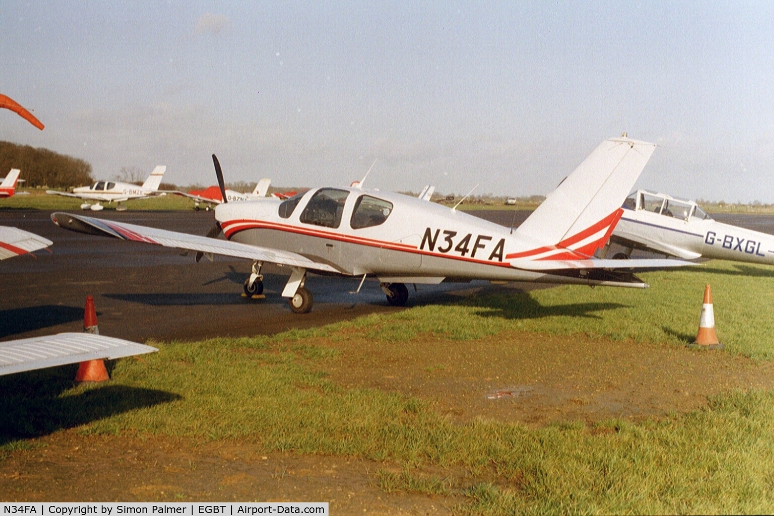 N34FA, 1988 Socata TB-20 Trinidad C/N 866, Socata Trinidad at Turweston