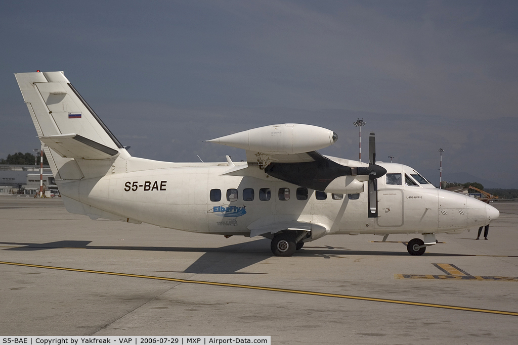 S5-BAE, 1990 Let L-410UVP-E Turbolet C/N 902503, Elbafly Let410