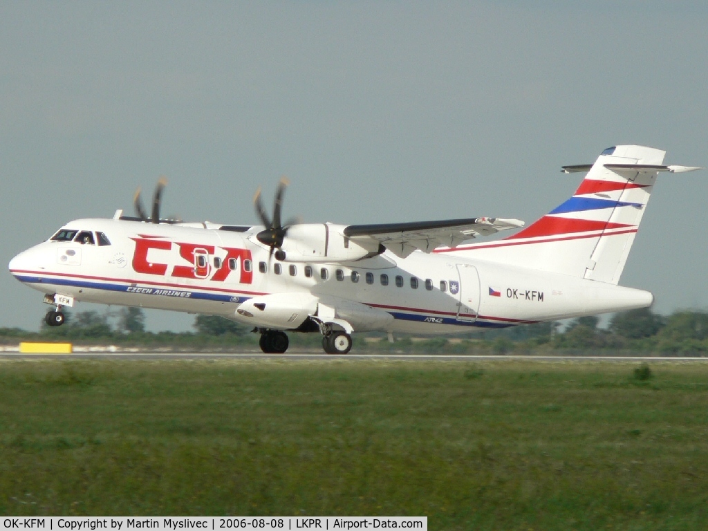 OK-KFM, 2005 ATR 42-500 C/N 635, ATR 42-500