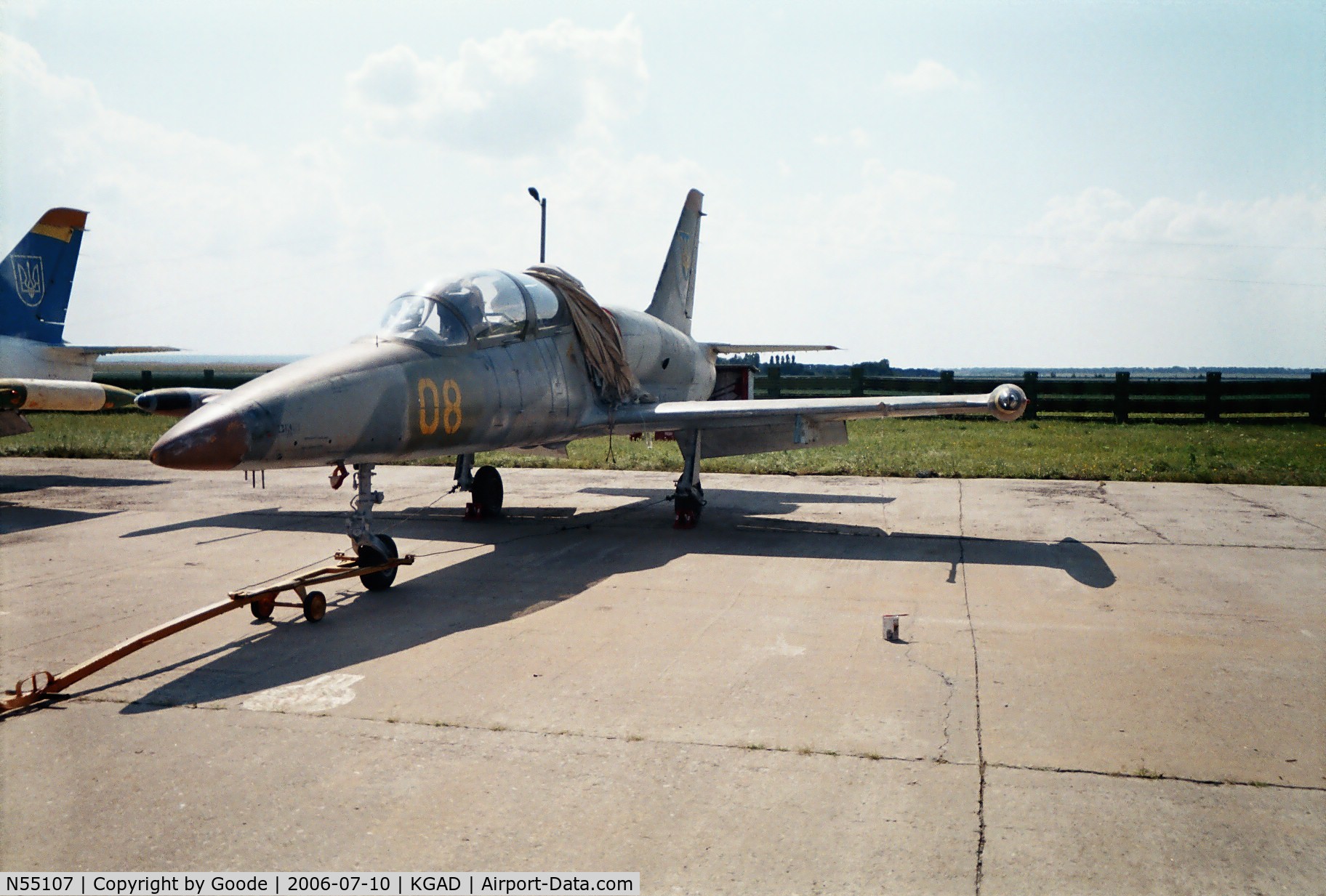 N55107, 1984 Aero L-39C Albatros C/N 433136, Pat Marsh L-39c prior to new paint scheme