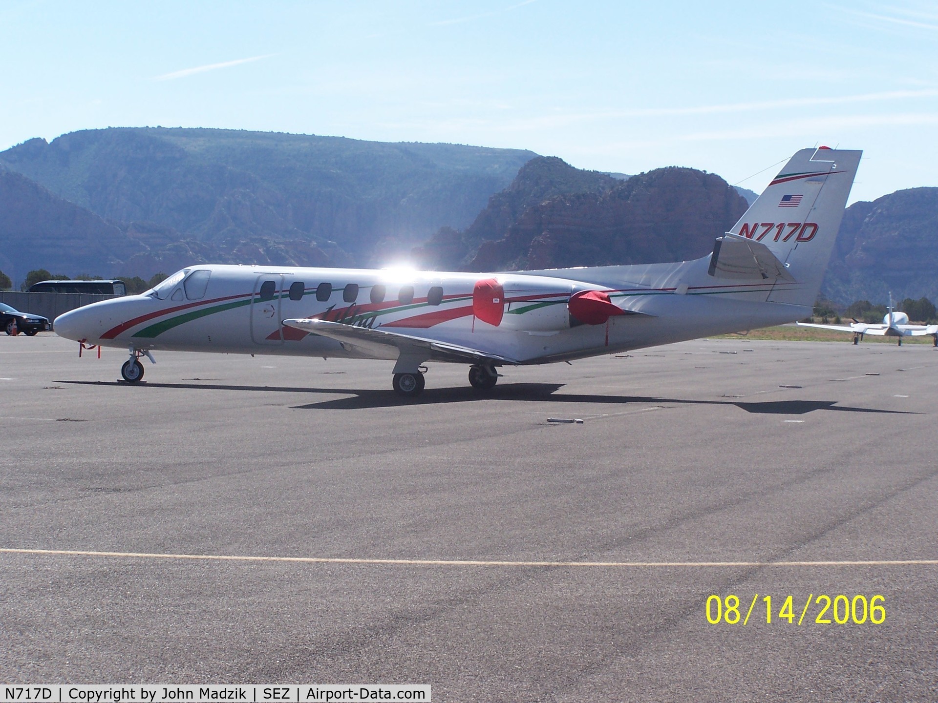 N717D, 1994 Cessna 560 Citation Ultra C/N 560-0275, Sedona Airport