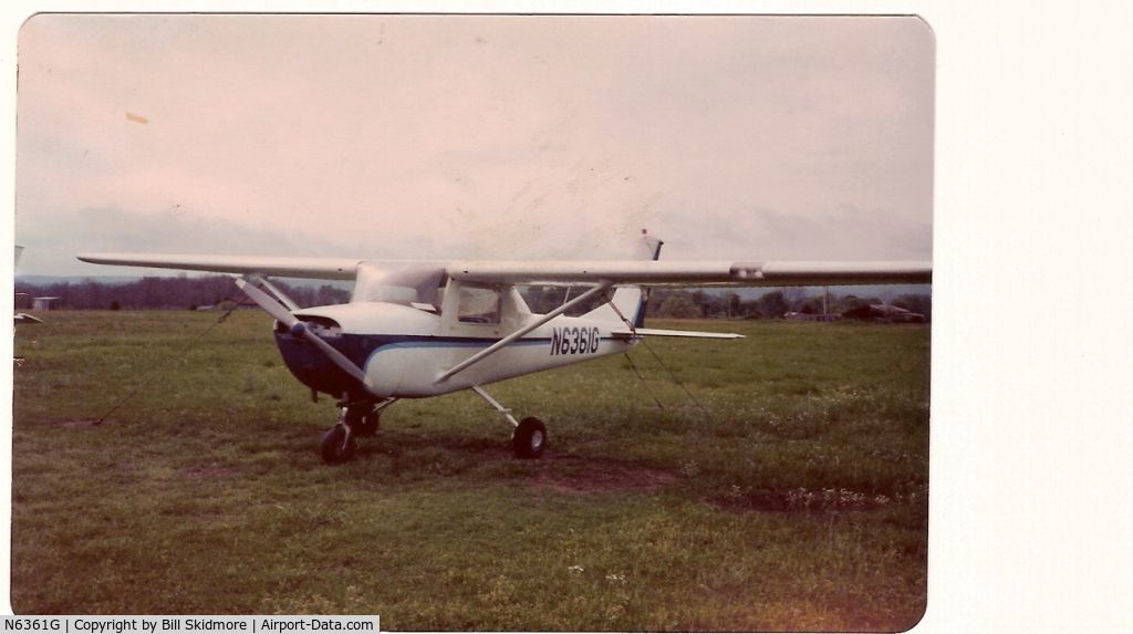 N6361G, 1970 Cessna 150K C/N 15071861, Taken 20 or 25 years ago mid 80's