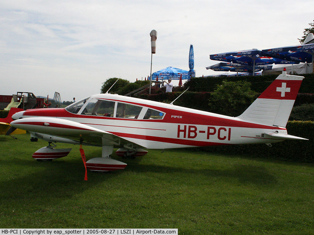 HB-PCI, 1969 Piper PA-28-180 (A) C/N 28-5745, Member of the swiss aerobatic-champion-ship 2005