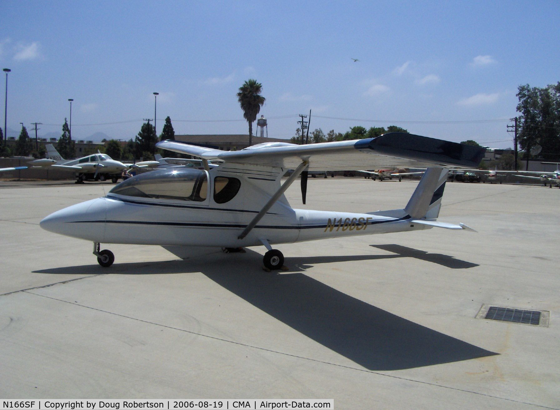 N166SF, 2006 Aviadesign A-16 Sport Falcon C/N 001, 2006 Aviadesign A16 SPORT FALCON c/n 001 LSA, pusher engine