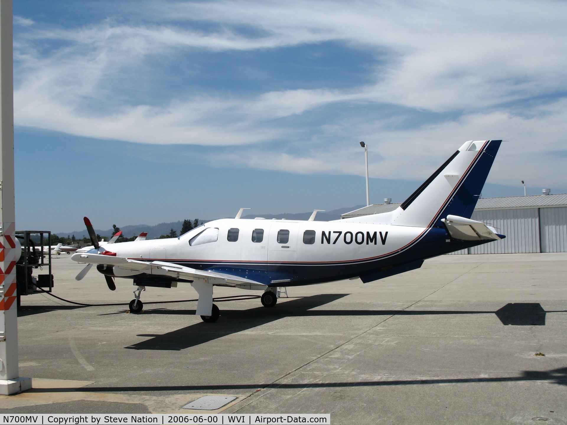 N700MV, 1991 Socata TBM-700 C/N 13, Agrest Enterprises 1991 Socata TBM700 @ Watsonville Municipal Airport, CA