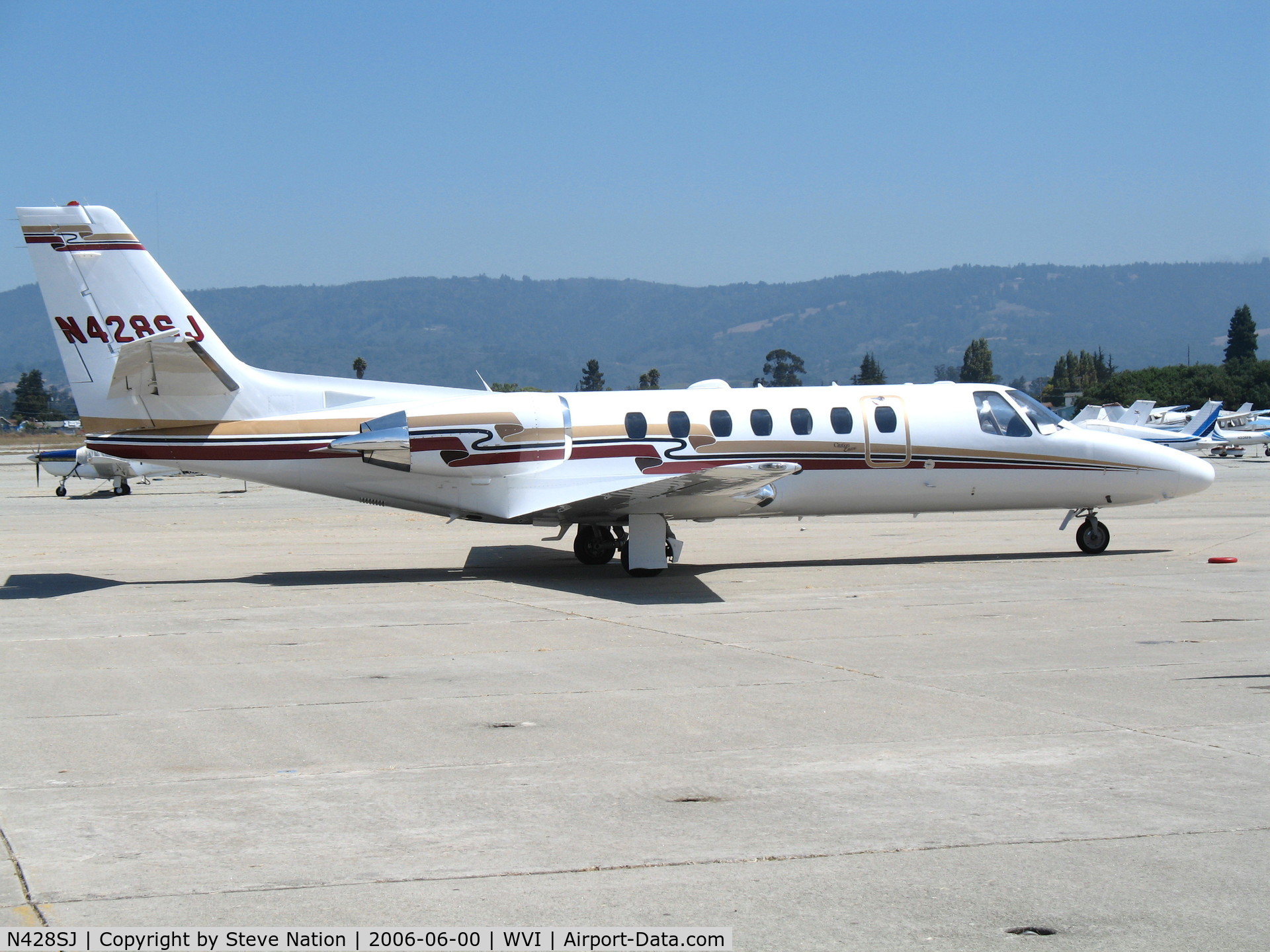 N428SJ, 2001 Cessna 560 Citation Encore C/N 560-0584, Airlie Air 2001 Cessna 560 @ Watsonville Municipal Airport, CA