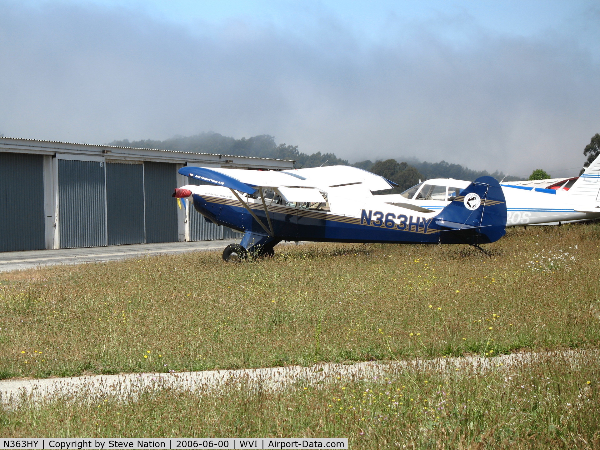 N363HY, 2006 Aviat A-1B Husky C/N 2352, 2006 Aviat Aircraft A-1B @ Watsonville Municipal Airport, CA