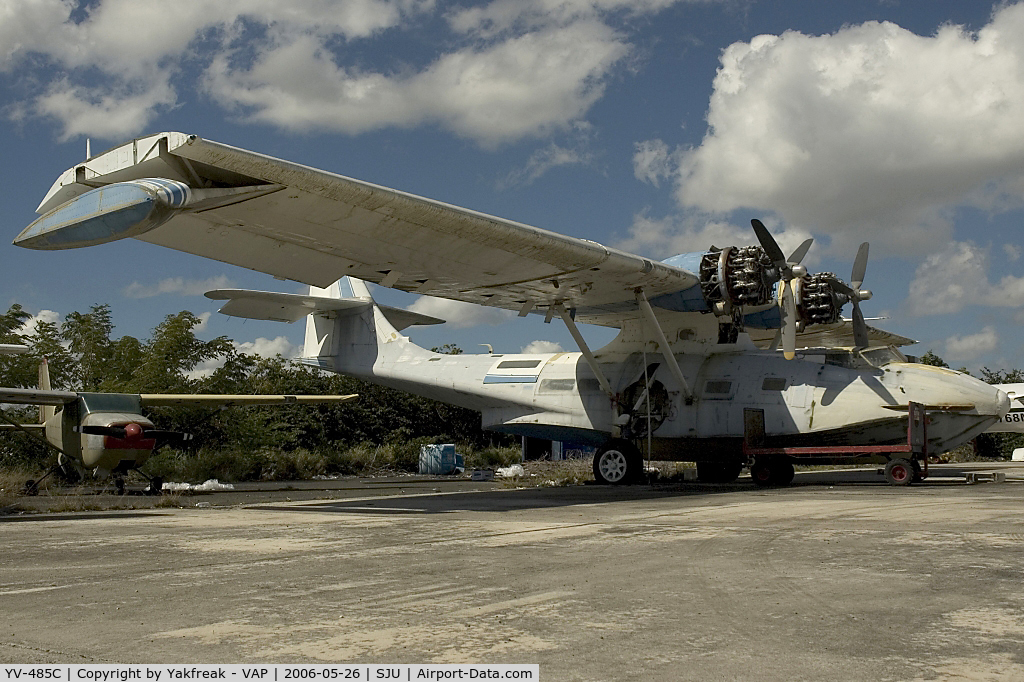 YV-485C, Consolidated Vultee PBY-5A C/N 1774, Catalina under restauration