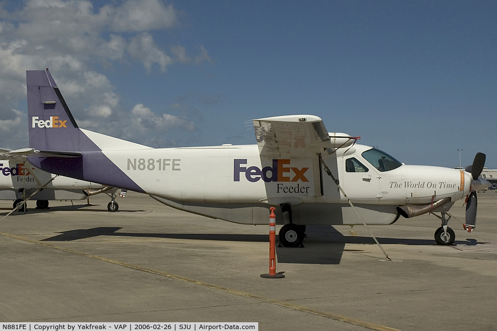 N881FE, 1990 Cessna 208B C/N 208B0204, Federal Express Cessna Ce208