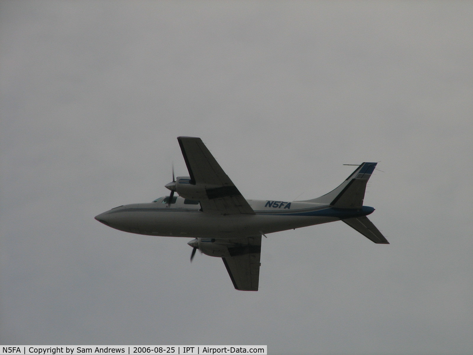 N5FA, Smith Aerostar 600 C/N 600310115, Going to New York.