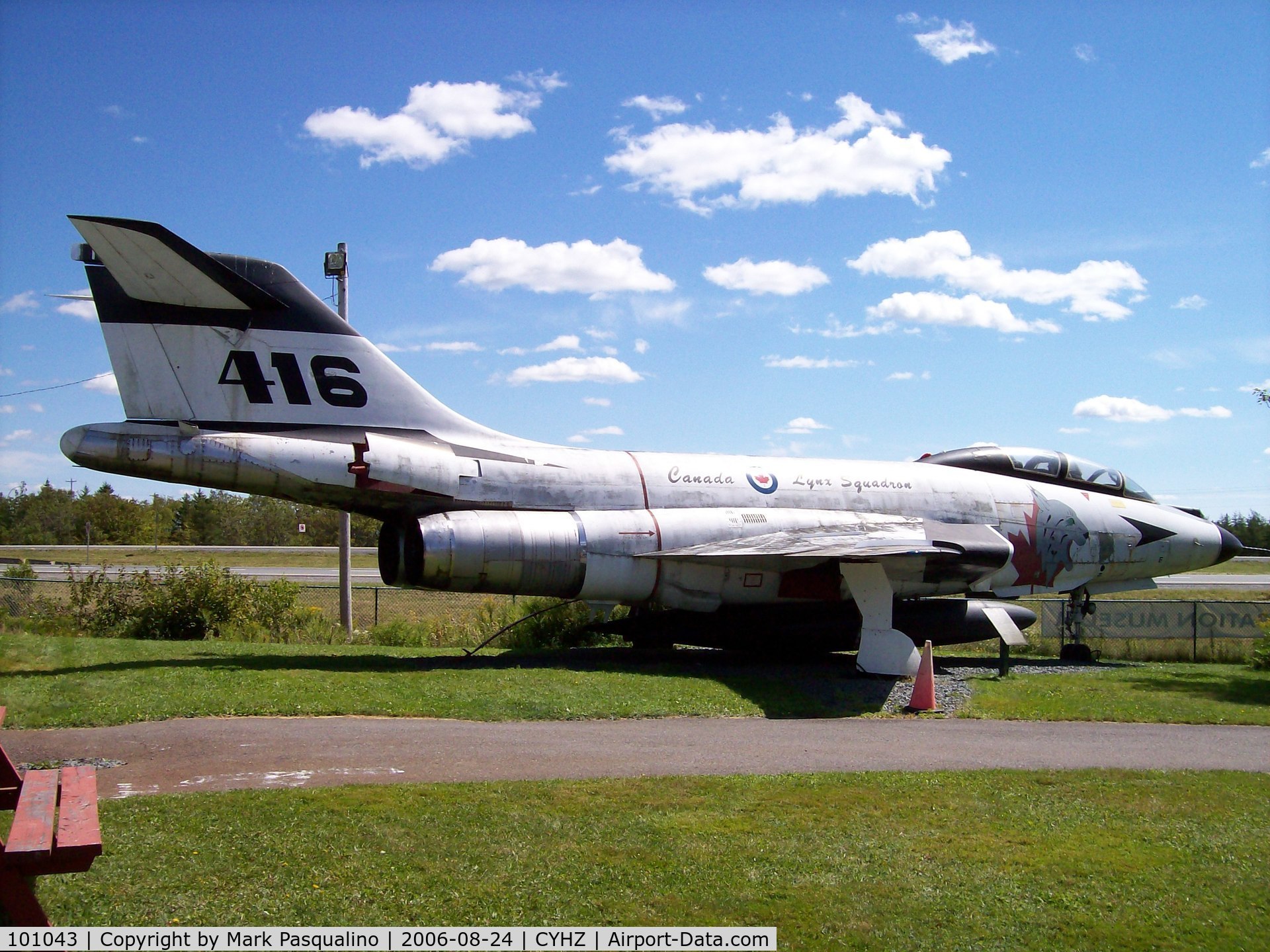 101043, 1957 McDonnell CF-101B Voodoo C/N 558, CF-101B  416  Atlantic Canada Aviation Museum