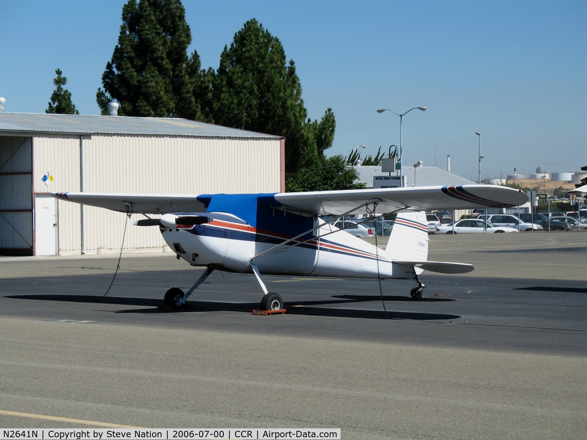 N2641N, 1947 Cessna 120 C/N 12752, 1947 Cessna 120 @ Buchanan Field (Concord), CA