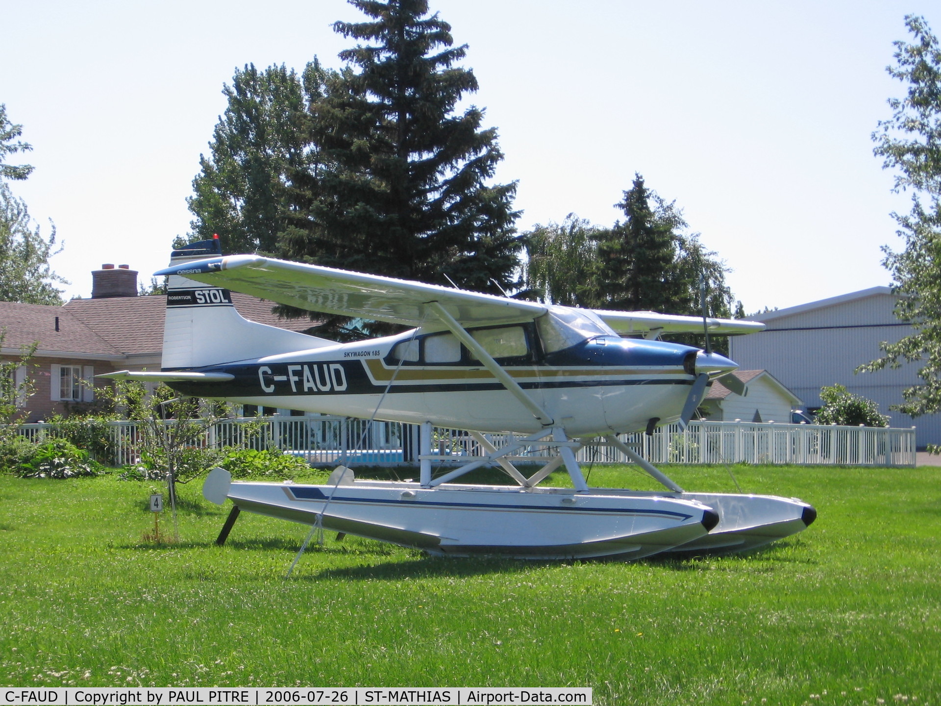 C-FAUD, 1970 Cessna A185E Skywagon 185 C/N 18501657, Stand by