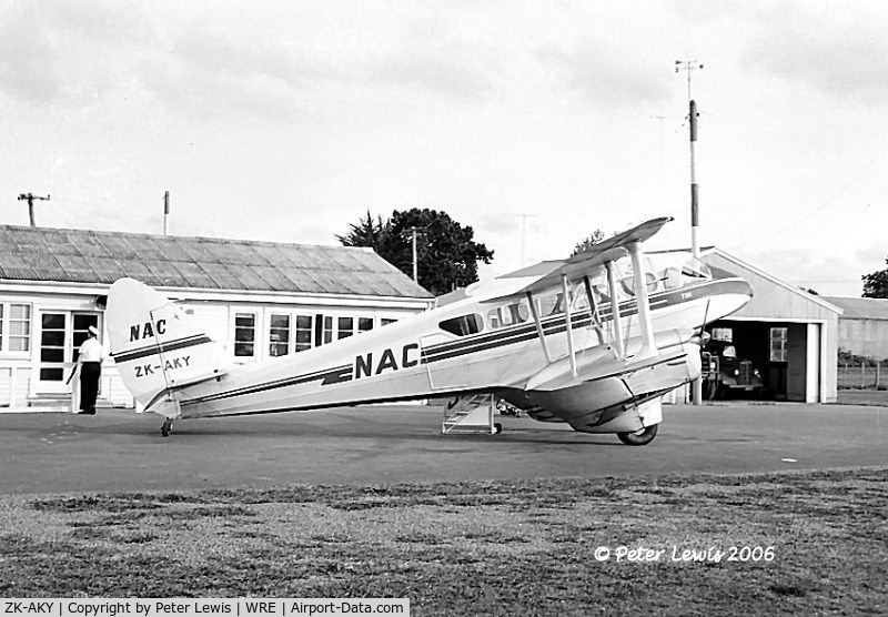 ZK-AKY, De Havilland DH-89B Dominie C/N 6653, DH89B Dominie