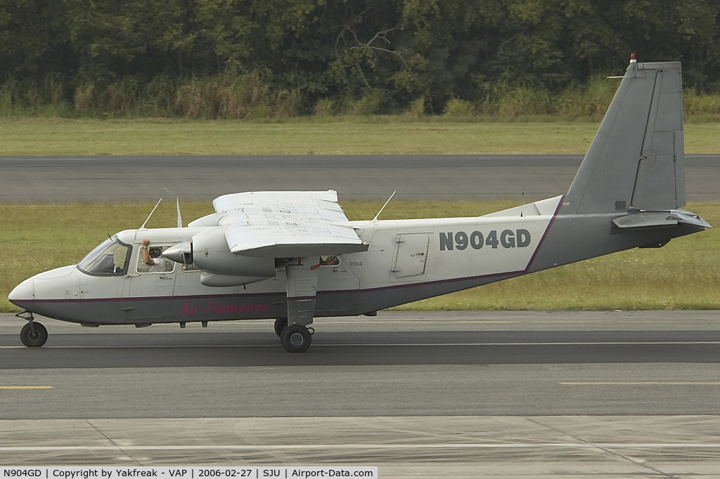 N904GD, 1982 Pilatus Britten-Norman BN-2B-26 Islander C/N 2128, BN2 Islander
