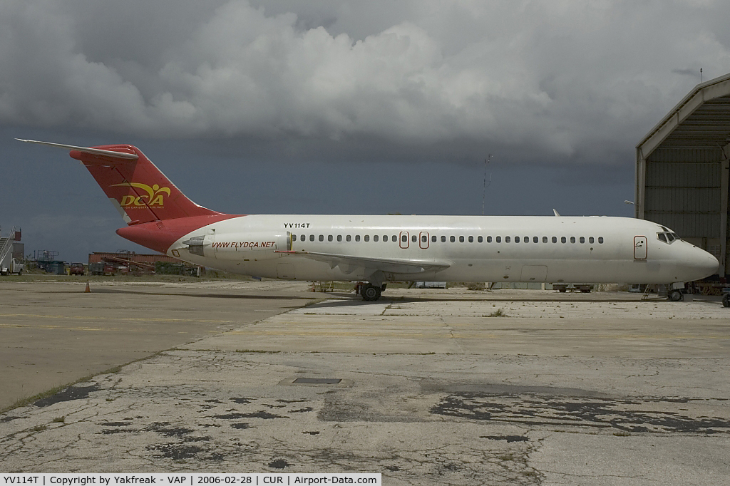 YV114T, 1981 Douglas DC-9-31 C/N 48139, former Duch Carribean DC9-30