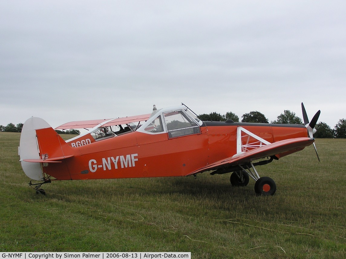 G-NYMF, 1975 Piper PA-25-235 Pawnee C/N 25-7556112, PA25-235 Pawnee at Nympsfield gliderport