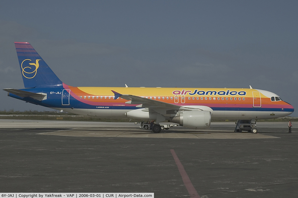 6Y-JAJ, 1997 Airbus A320-214 C/N 630, Air Jamaica Airbus A320