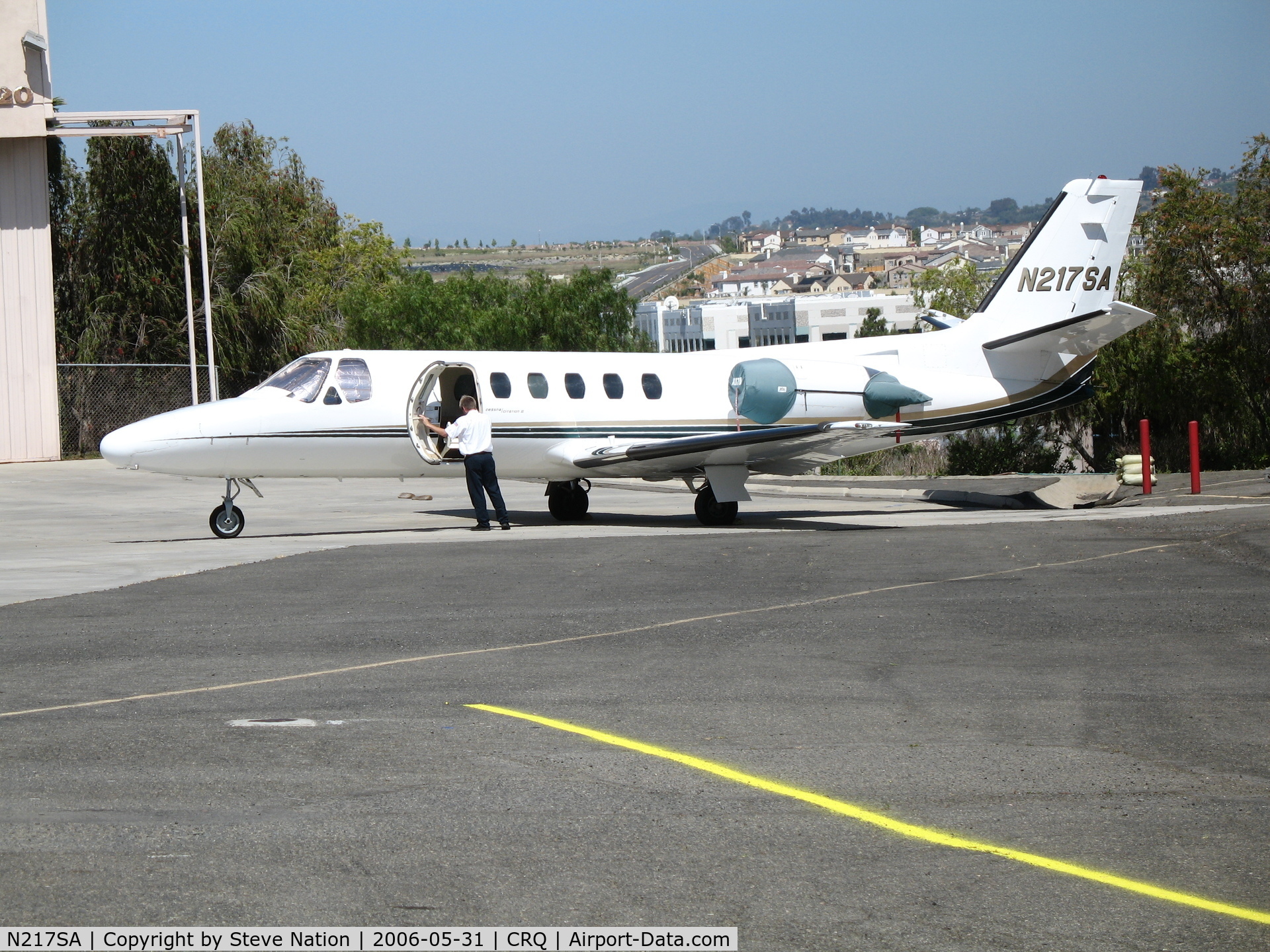 N217SA, 1993 Cessna 550 C/N 550-0217, MT Fluggesellschaft 1993 Cessna 550 @ McClellan-Palomar Airport, CA