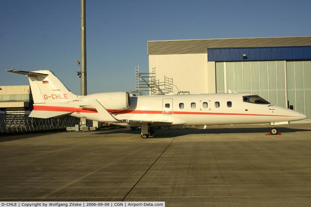 D-CHLE, 2001 Learjet 60 C/N 60-211, visitor