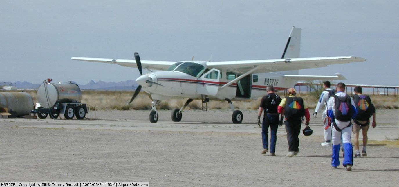 N9727F, 1989 Cessna 208 Caravan I C/N 20800151, Jump Plane in Buckeye AZ