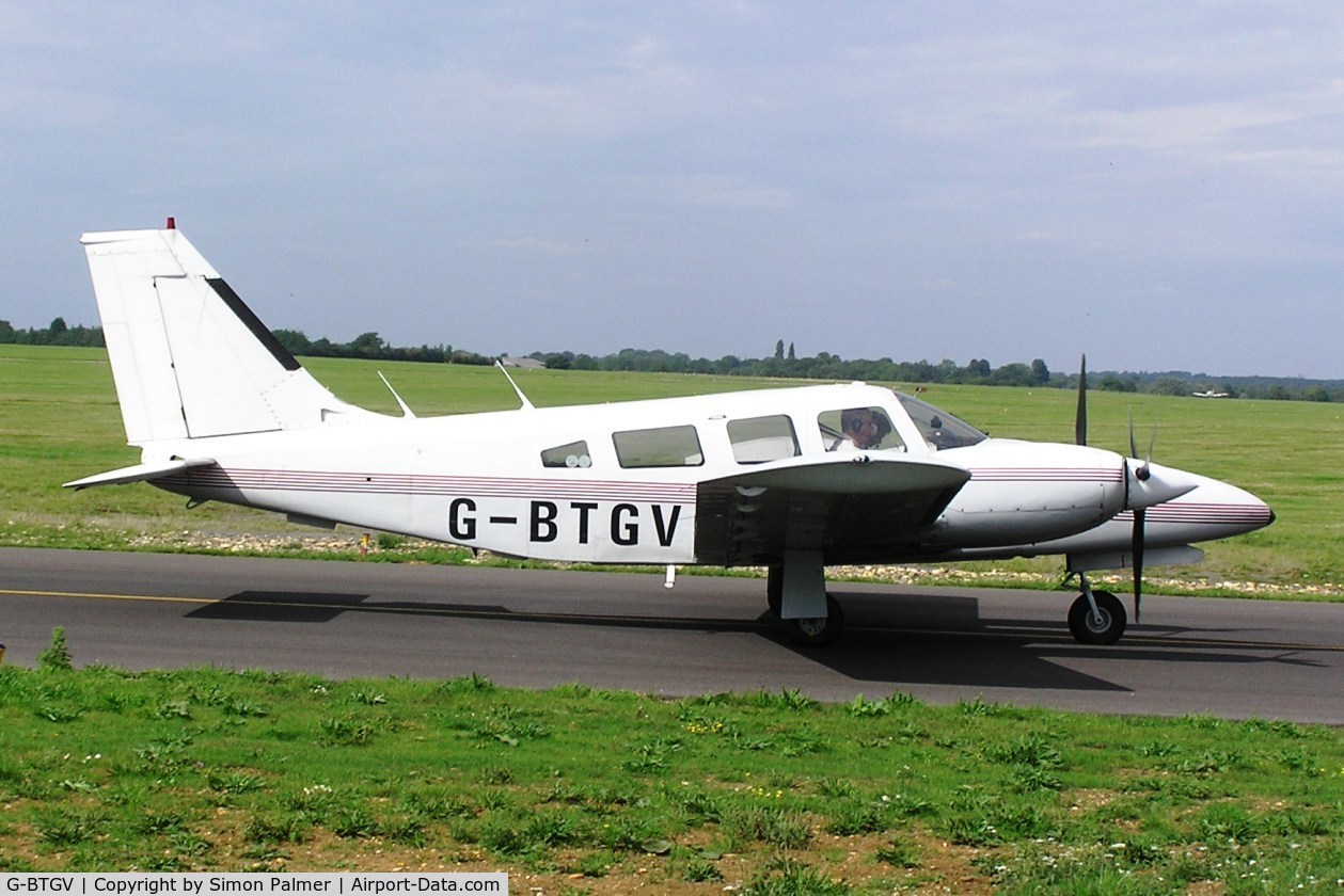G-BTGV, 1979 Piper PA-34-200T Seneca II C/N 34-7970077, PA-34 Seneca at Kidlington