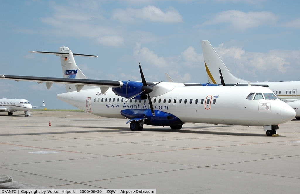 D-ANFC, 1991 ATR 72-202 C/N 237, Aérospatiale ATR-72-202