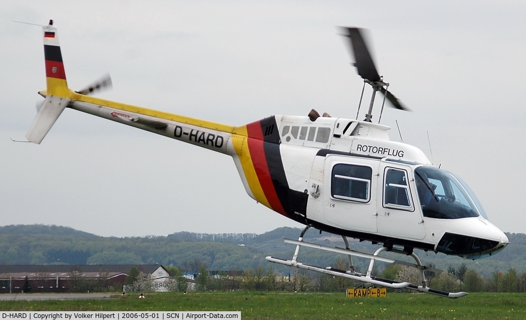 D-HARD, Bell 206B JetRanger II C/N 486, Bell 206 Jet Ranger of Rotorflug