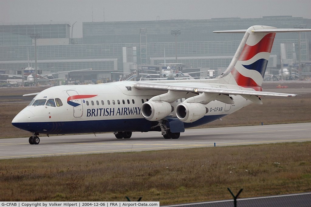 G-CFAB, 2000 British Aerospace Avro 146-RJ100 C/N E3377, British Aerospace Avro Regionaljet RJ 100