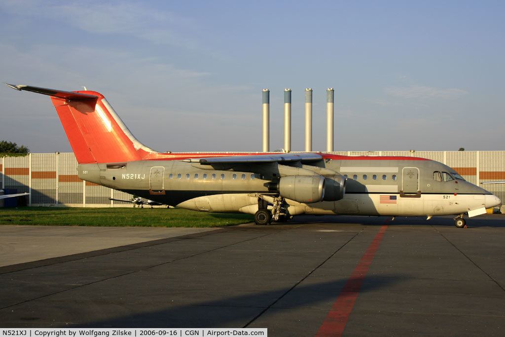N521XJ, 1999 British Aerospace Avro 146-RJ85A C/N E2346, ex-NWA c/s