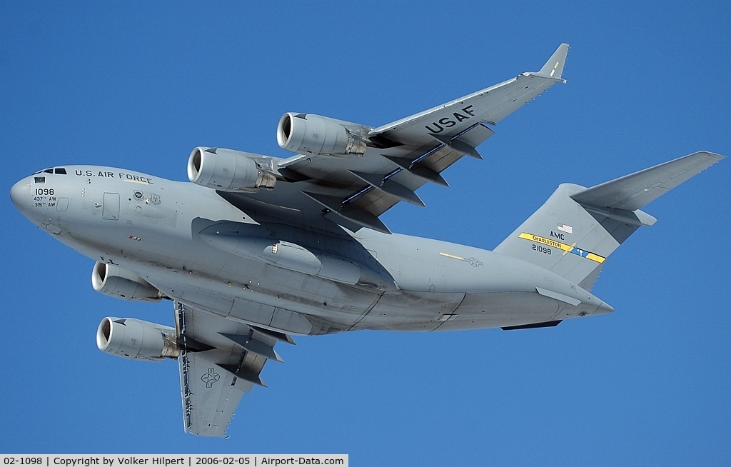 02-1098, 2002 Boeing C-17A Globemaster III C/N P-98, Boeing C-17 Globemaster III