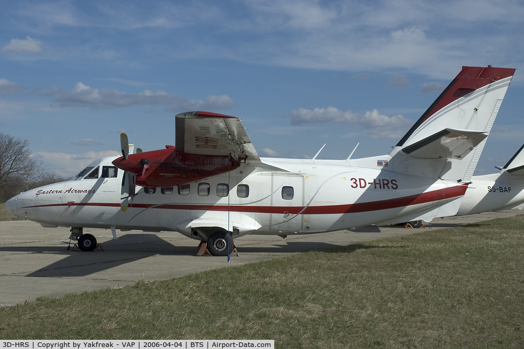 3D-HRS, Let L-410UVP Turbolet C/N 851401, Eastern Airways let410