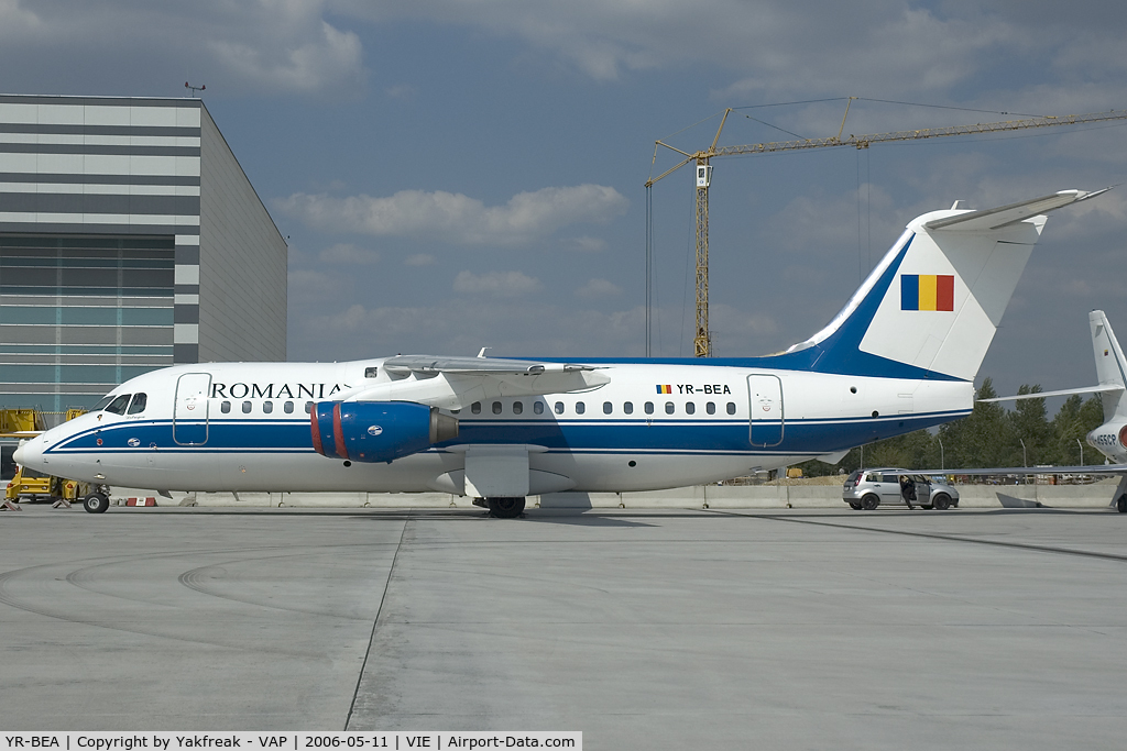 YR-BEA, 1994 British Aerospace BAe.146-200 C/N E2227, Romanian Government Bae146-200