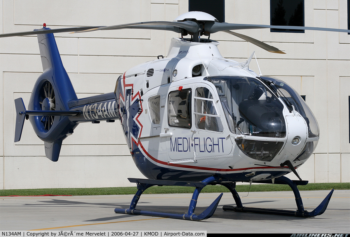 N134AM, 2004 Eurocopter EC-135P-2 C/N 0324, Medi-Flight Modesto, CA