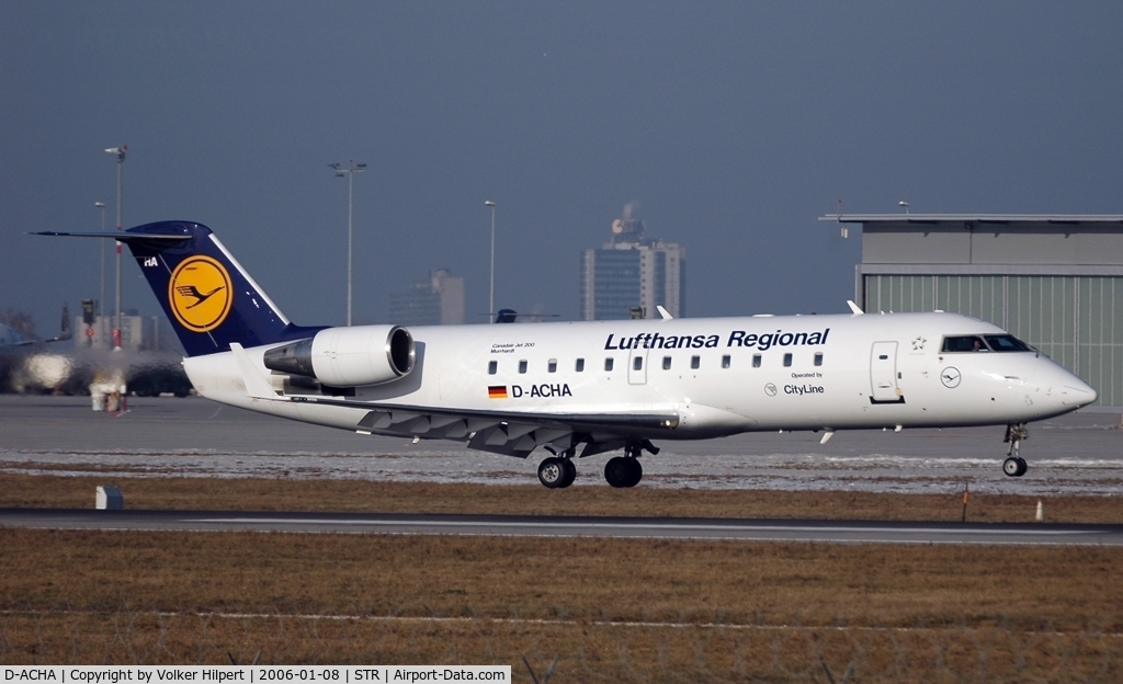 D-ACHA, 2000 Canadair CRJ-200LR (CL-600-2B19) C/N 7378, Bombardier CRJ 200LR