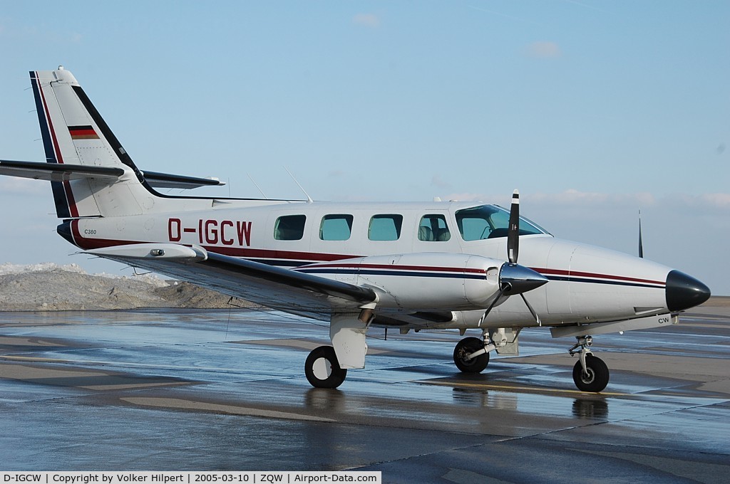 D-IGCW, Cessna T303 Crusader C/N T30300177, Cessna T.303 Crusader