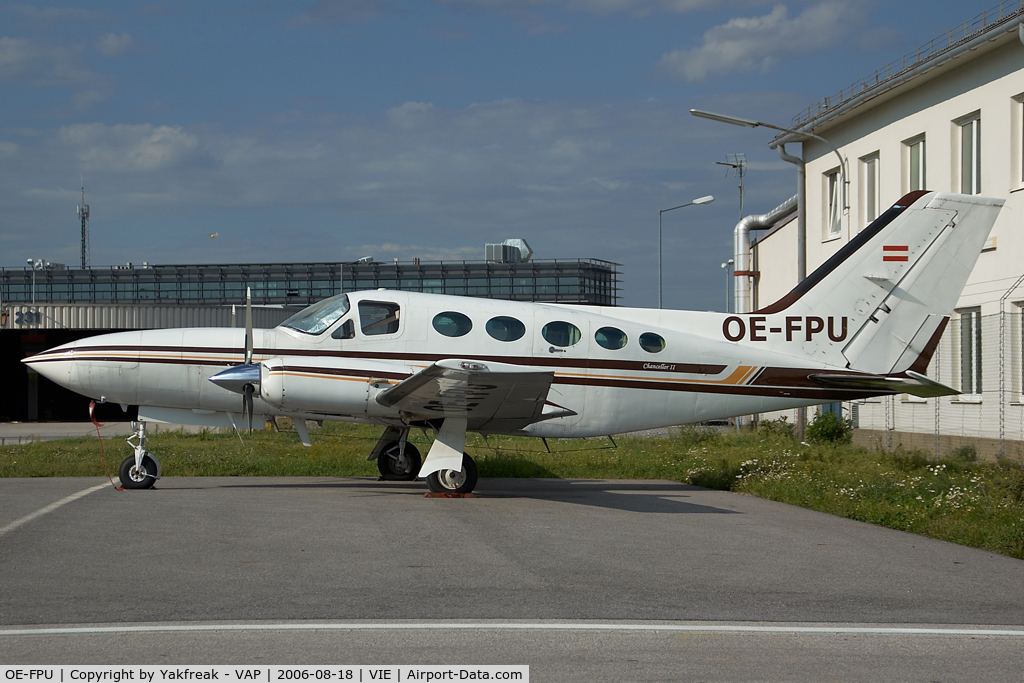 OE-FPU, 1980 Cessna 414A Chancellor C/N 414A-0505, VIF Cessna 414