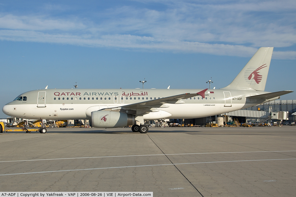 A7-ADF, 2003 Airbus A320-232 C/N 2097, Qatar Airways Airbus 320