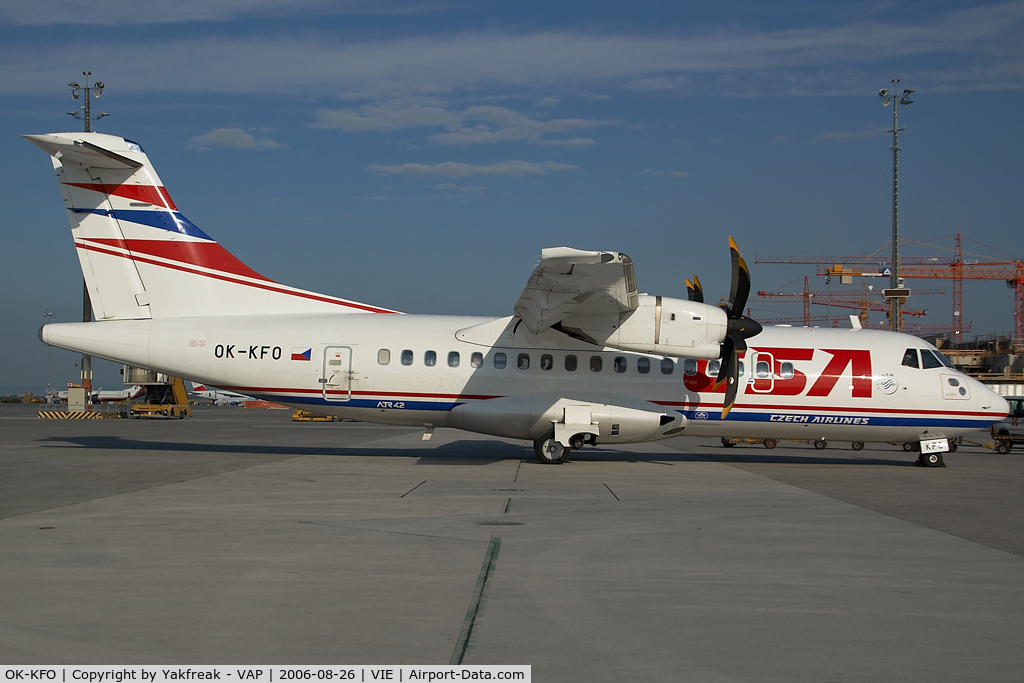OK-KFO, 2005 ATR 42-500 C/N 633, CSA ATR42