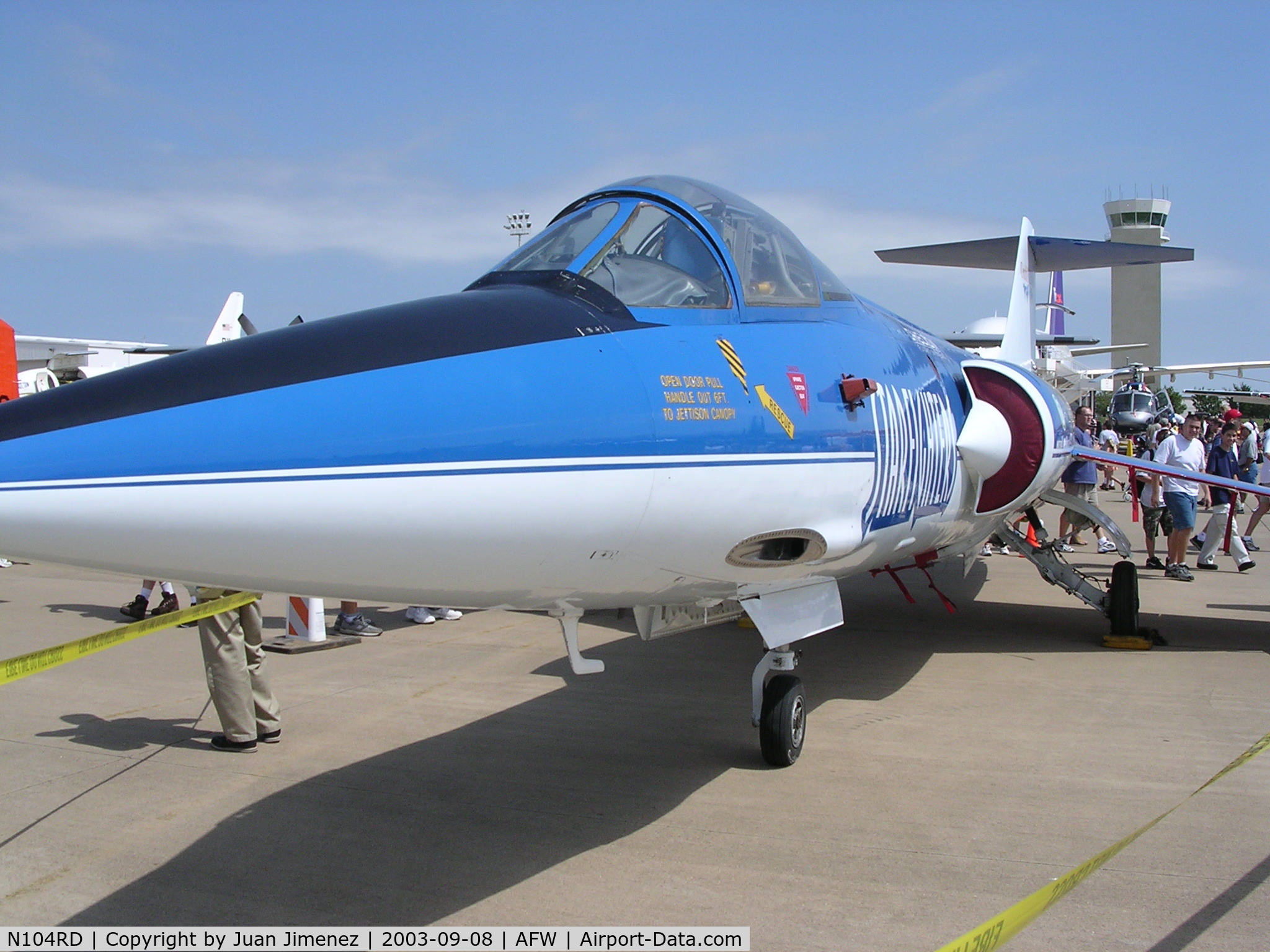 N104RD, 1963 Lockheed CF-104G C/N 104850, Privately owned F-104 Starfighter