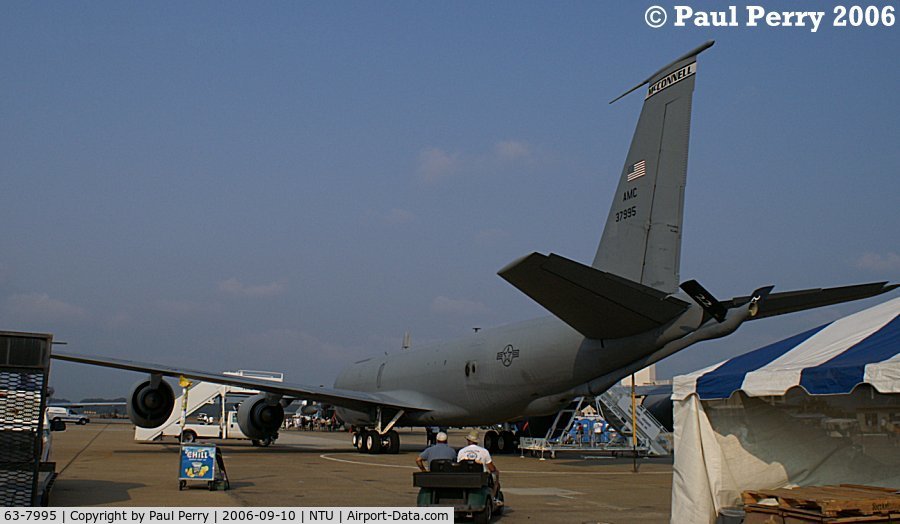 63-7995, 1963 Boeing KC-135R Stratotanker C/N 18612, The flying gas station, a must have for the military on the go