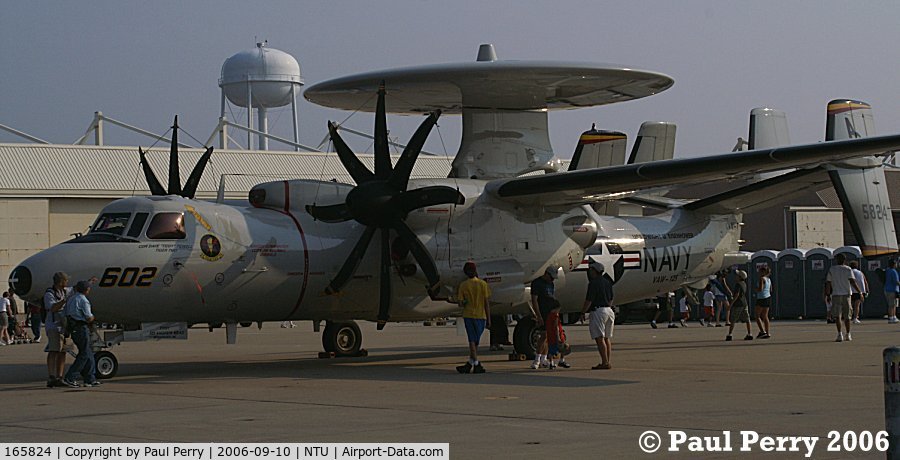 165824, Northrop Grumman E-2C Hawkeye C/N A195, Tigertails: 32 years without a Class A mishap