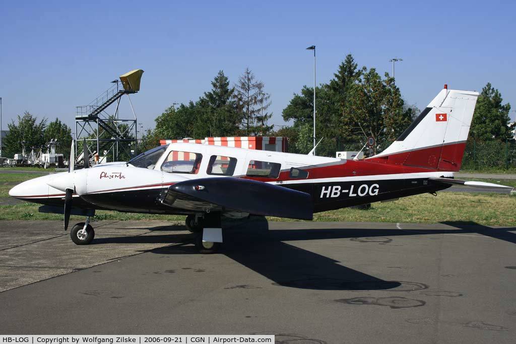 HB-LOG, 1978 Piper PA-34-200T C/N 34-7870415, visitor