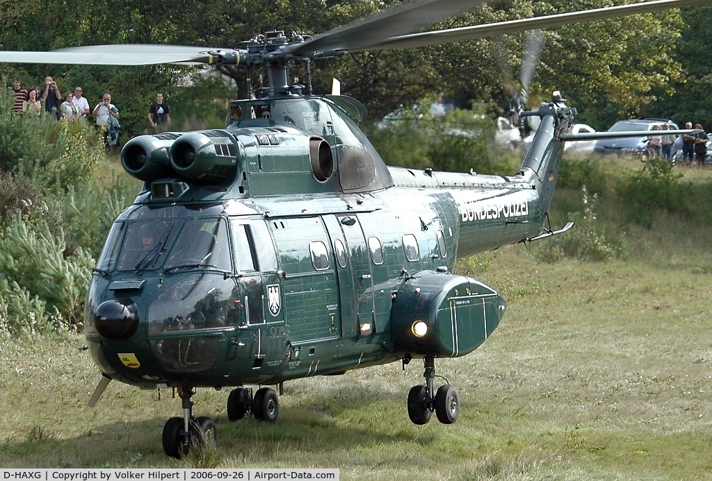 D-HAXG, Aérospatiale SA-330G Puma C/N 1332, Aérospatiale SA 330J Puma