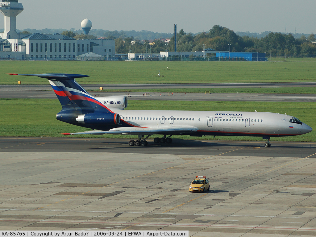 RA-85765, 1990 Tupolev Tu-154M C/N 90A765, Aeroflot - Tu-154M