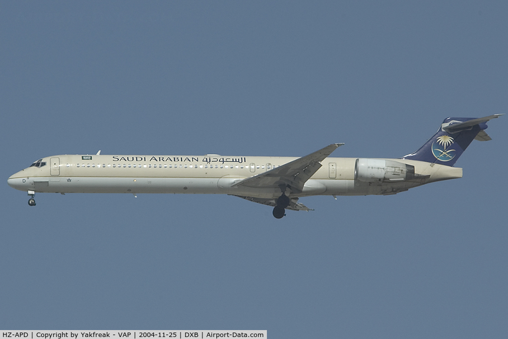 HZ-APD, McDonnell Douglas MD-90-30 C/N 53494, Saudia MD90