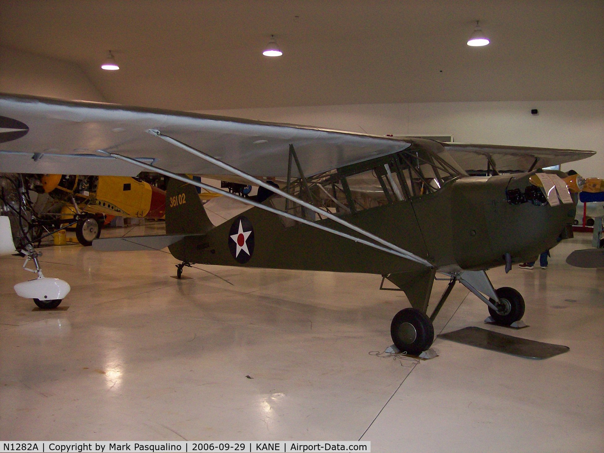 N1282A, 1942 Aeronca 0-58B Grasshopper C/N 058B1282, Aeronca L-3