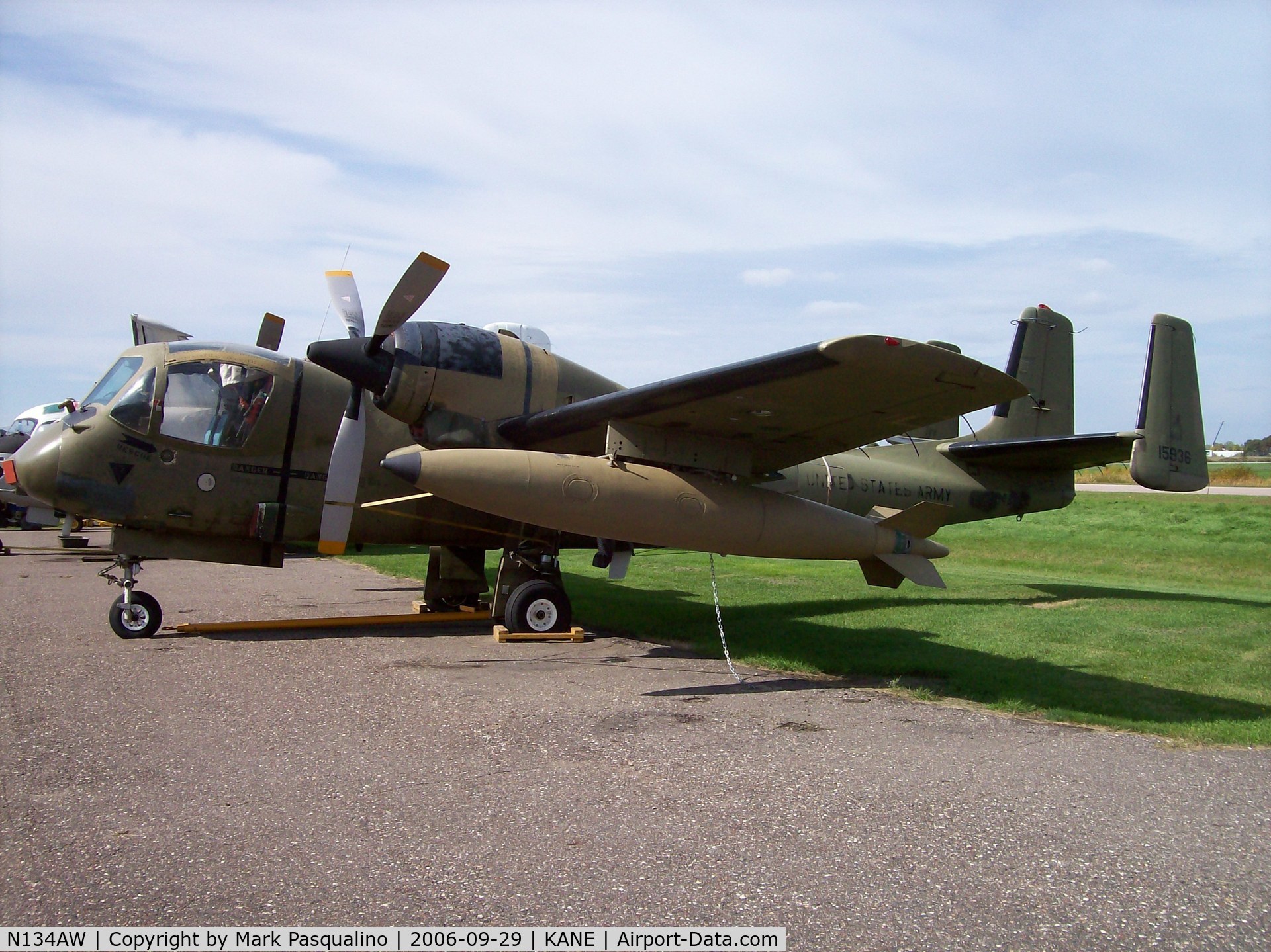 N134AW, 1969 Grumman OV-1C Mohawk C/N 140C, OV-1