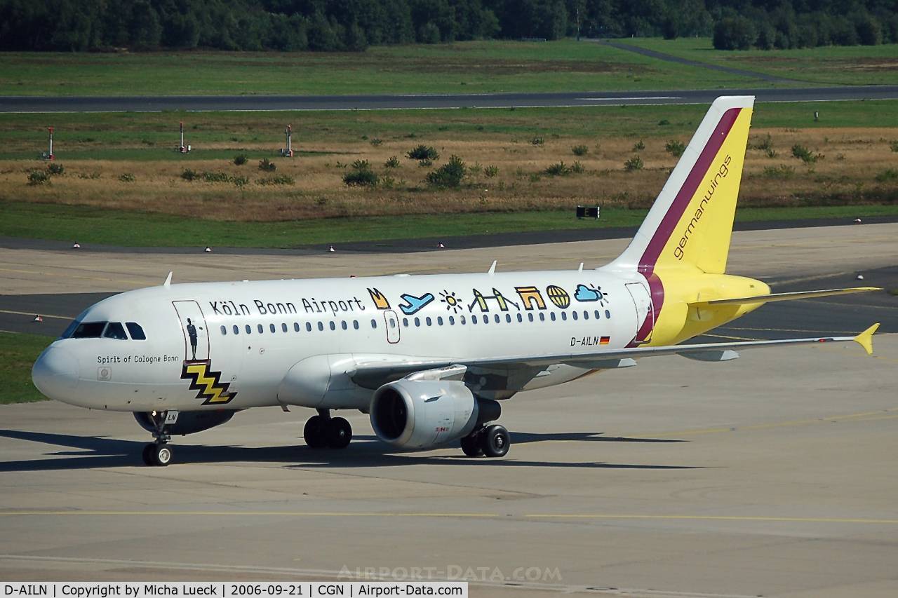 D-AILN, 1997 Airbus A319-114 C/N 700, The beautiful 